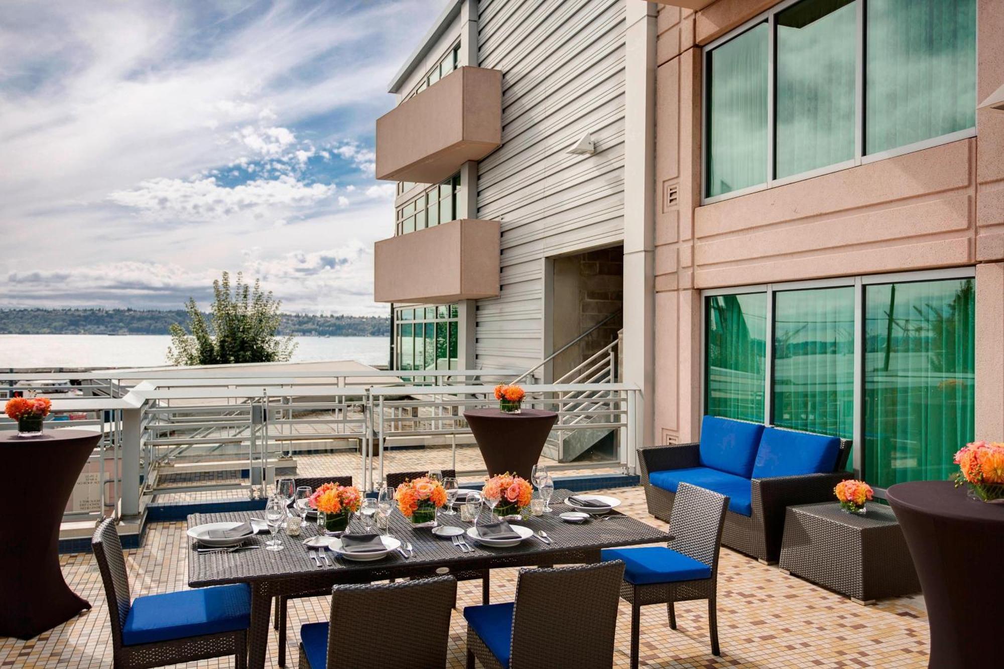 Hotel Seattle Marriott Waterfront Exterior foto